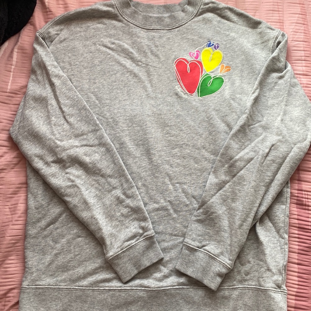 Kate spade size x small heart crewneck